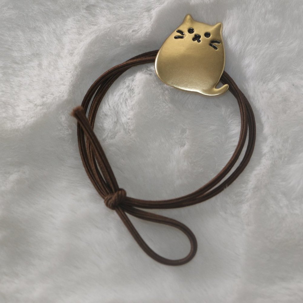 Kawaii Kitten Thin Elastic Hair Tie